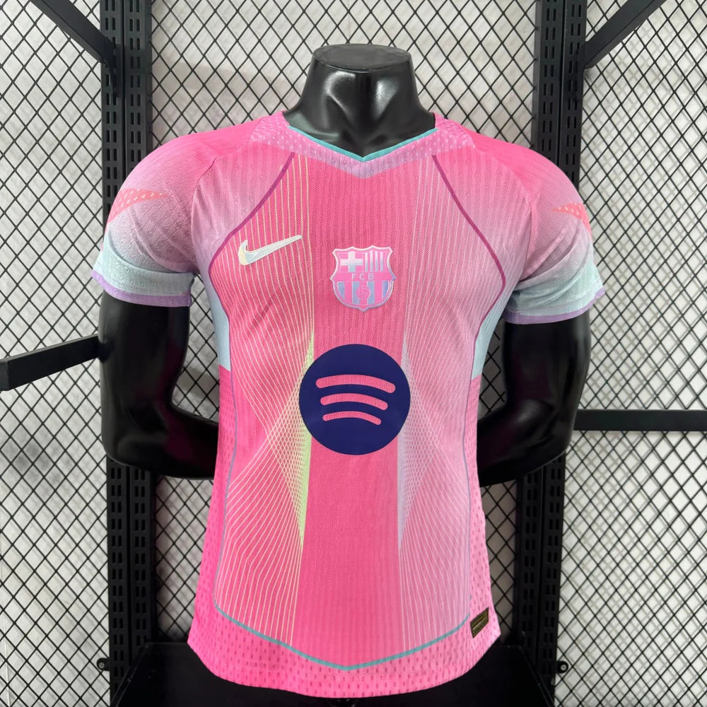MAILLOT 25/26 BARCELONE SPÉCIAL ROSE PLAYER