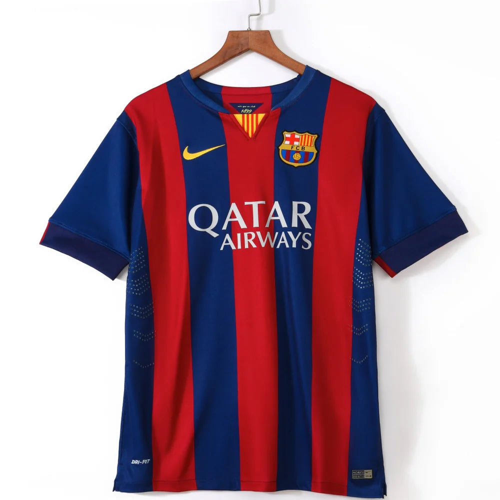 2014-2015 MAILLOT BARCELONE DOMICILE RÉTRO
