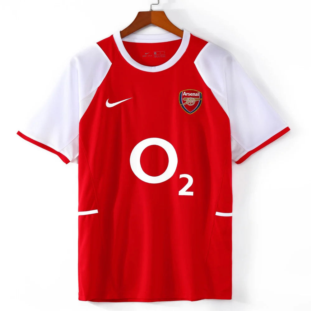 2002-2004MAILLOT ARSENAL DOMICILE RETRO
