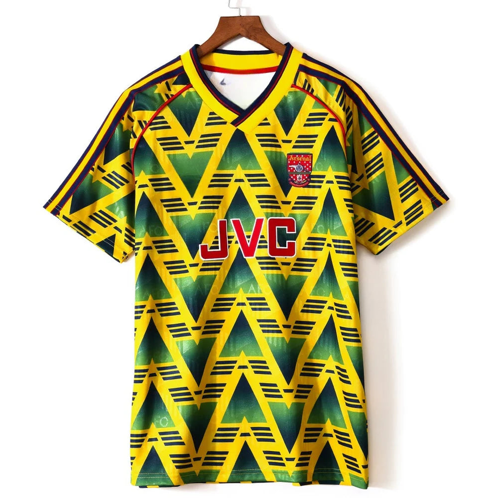 1991-1993 MAILLOT ARSENAL EXTÉRIEUR RETRO