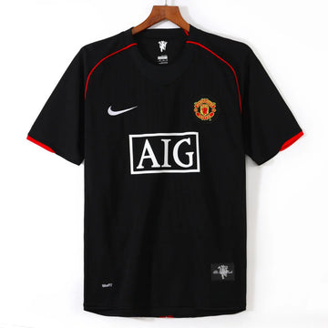 MANCHESTER UNITED MAILLOT EXTÉRIEUR RÉTRO 2007 2008